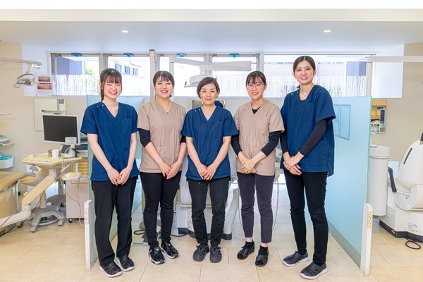 ますだ歯科医院　歯科衛生士集合写真
